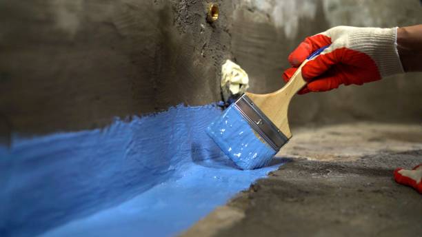Commercial Basement Waterproofing project at a Dresden, TN business property by SJ Waterproofing Pros